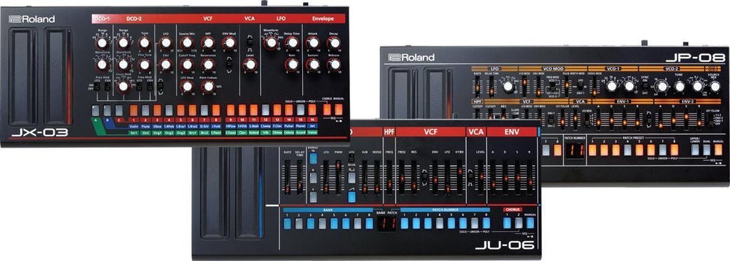 Retro Roland Synths for the Tabletop Generation