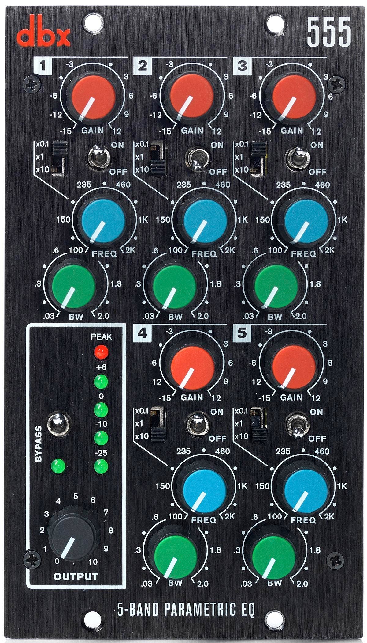 Winter NAMM 2016: dbx 555 Parametric EQ - InSync