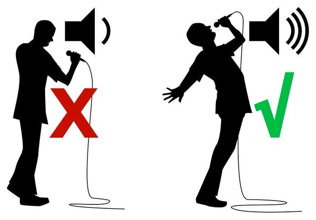 Sandbagging mic diagram