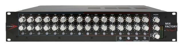 141st AES Convention: A Designs Mix Factory