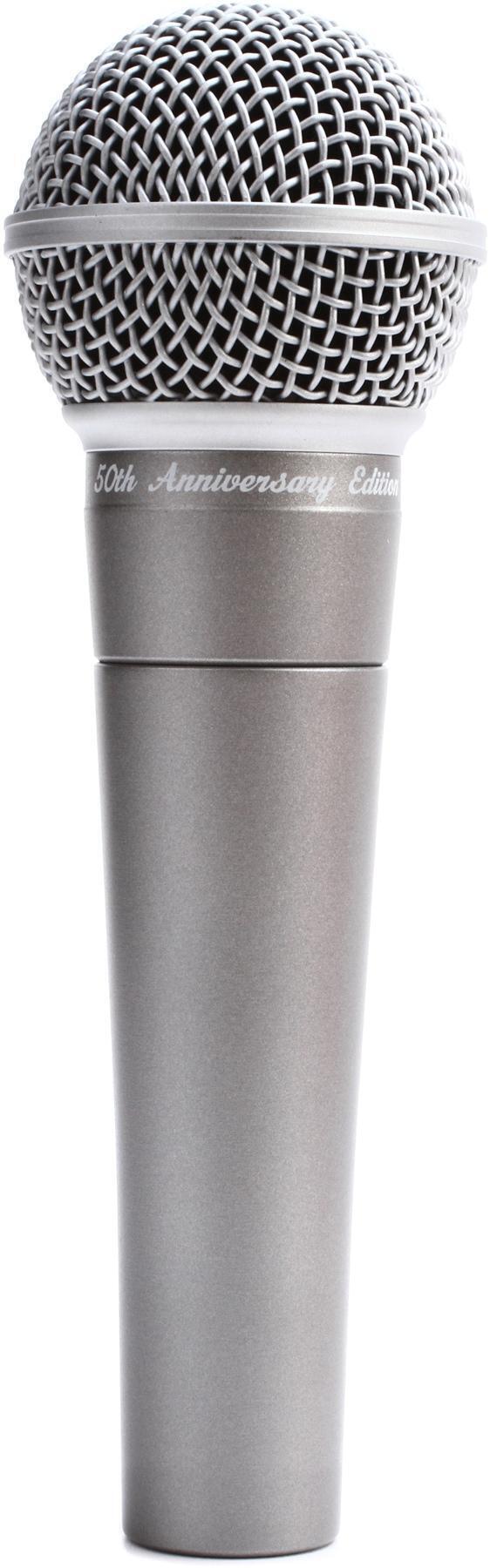 SHURE SM58 50周年モデル Shure SM58-50A 50th Anniversary Edition DynaMic Mic, Silver