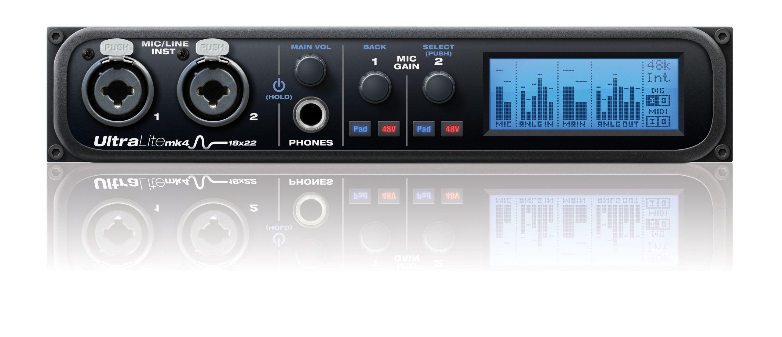 MOTU ultralite mk4 ESS SABREの後期型 MOTU ultralite mk4 ESS SABREの後期型（MOTU UltraLite-mk4