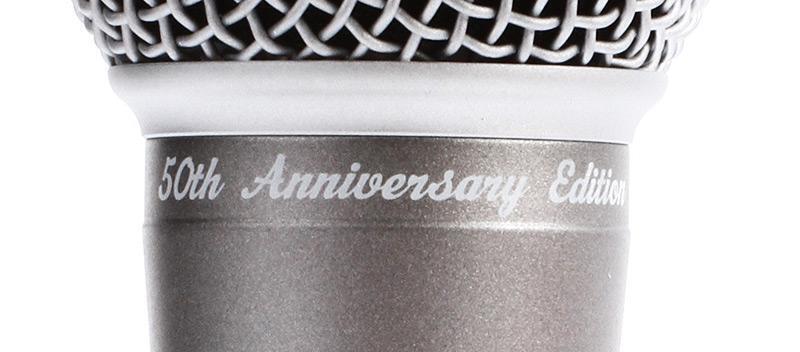 Shure Releases the 50th Anniversary Edition SM58