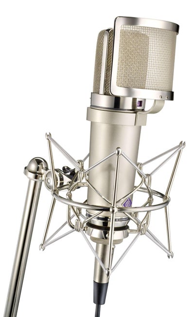 U86 microphone with wind screen
