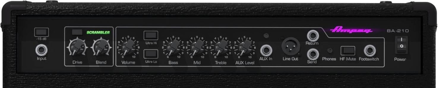 Ampeg BA-210v2 - 2x10" 450-Watt Bass Combo