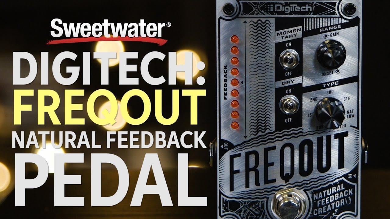 DigiTech FreqOut Natural Feedback Creation Pedal | Sweetwater