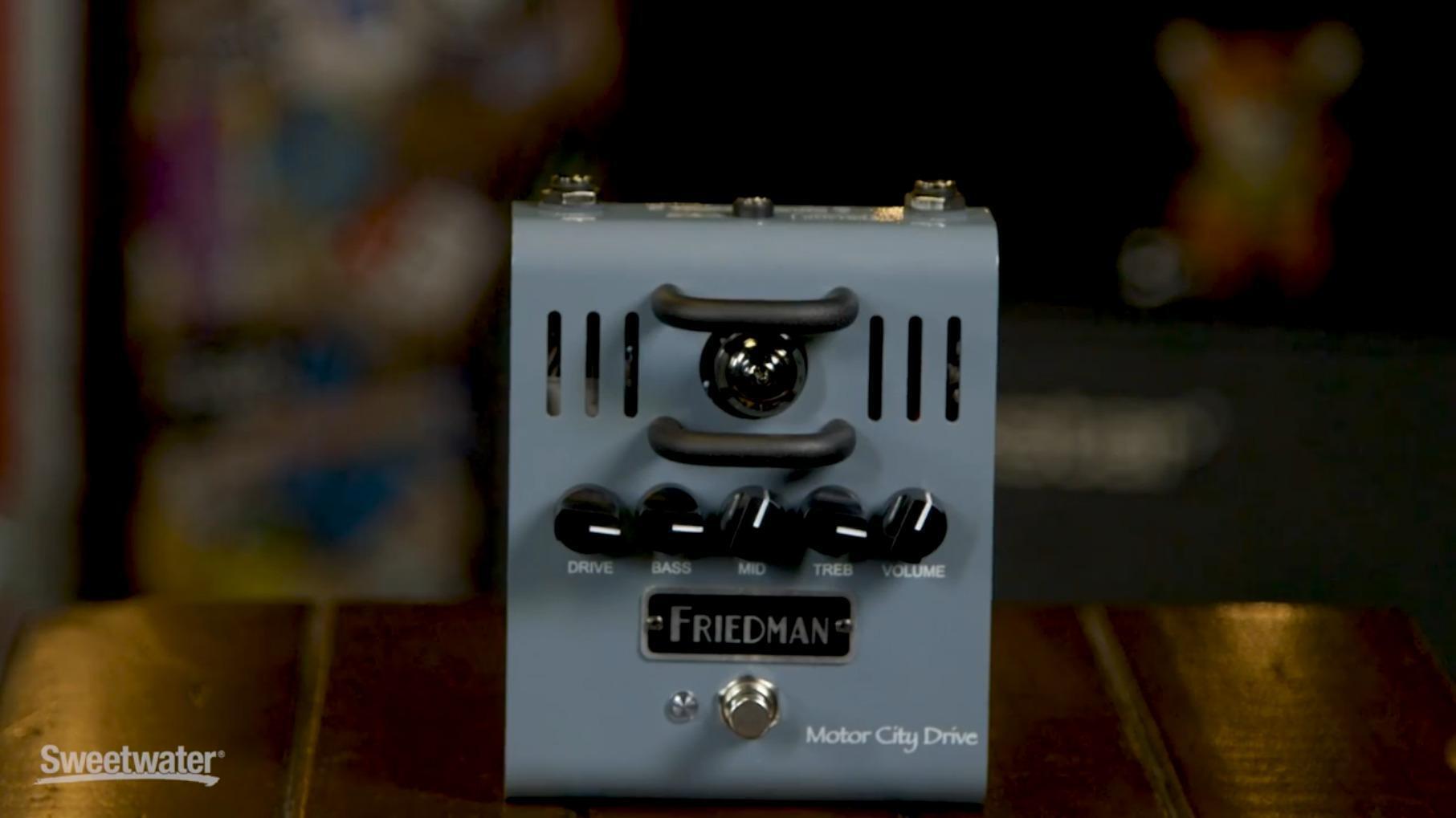Friedman Motor City Drive Tube Overdrive Pedal Review InSync