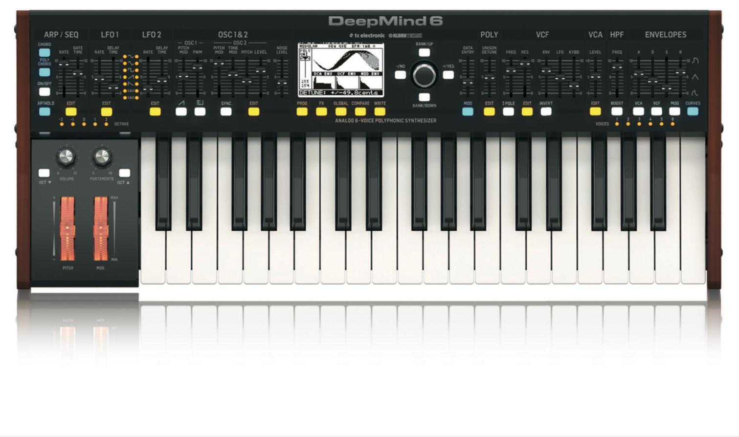 鍵盤楽器 Behringer Deepmind 12D Behringer DeepMind 12D 12-Voice Polyphonic Desktop