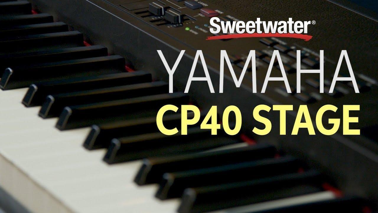Yamaha CP40 Stage 88note Stage Piano Review InSync