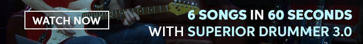 6 songs in 60 seconds with Superior Drummer 3