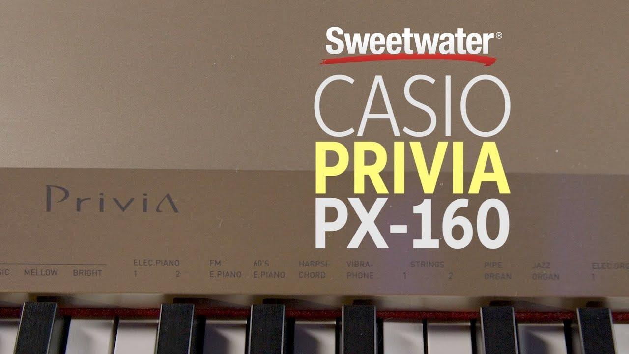 Casio Privia PX-160 Digital Piano Review - InSync