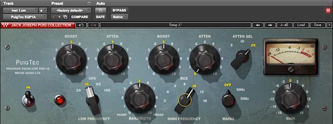 Waves PuigTec plug-in