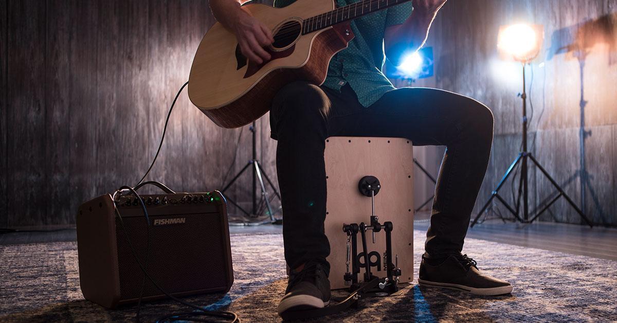 Self-contained Percussion Rigs for the Singing Guitarist - InSync