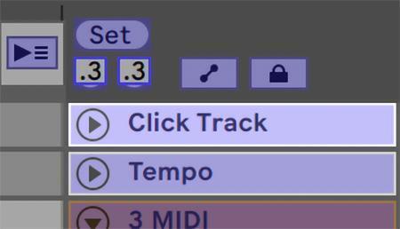 picture showing midi next and previous locators