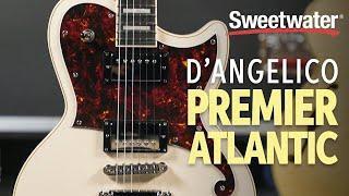 D'Angelico Premier Atlantic Electric Guitar - Antique White D'Angelico Premier Atlantic Electric Guitar - Antique White