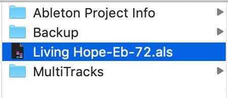 Picture of live set image