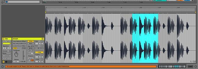picture of dragging audio to an already existing audio track