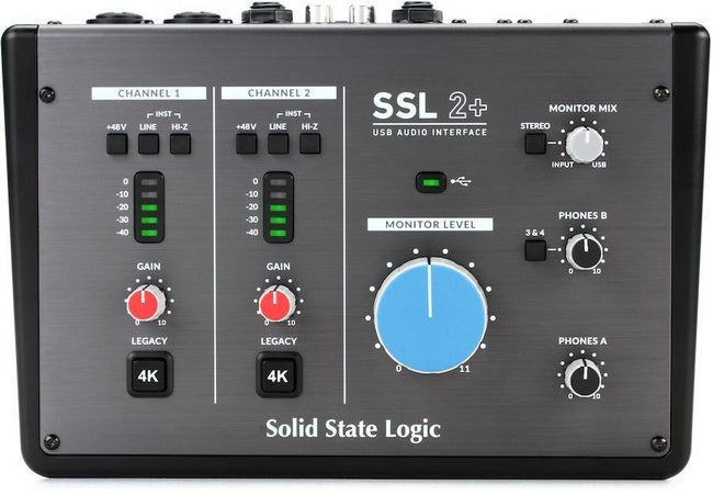 Solid-State-Logic-SSL2Plus-Interface