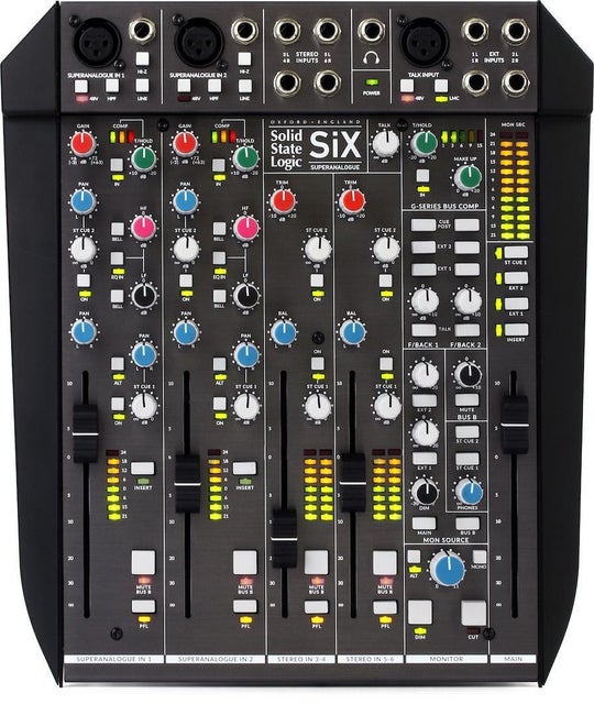 Solid-State-Logic-SiX-Desktop-Mixer