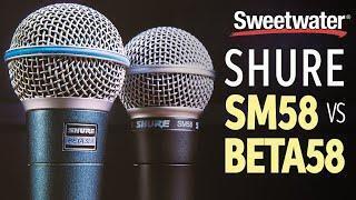 Shure Beta 58A Supercardioid Dynamic Vocal Microphone