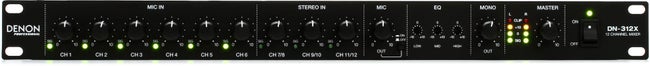 Denon-DN-312X-Rackmount-MicLine-Mixer