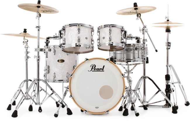 Pearl-Masters-Maple_Gum-4-piece-Shell-Pack-Matte-White-Marine-Pearl