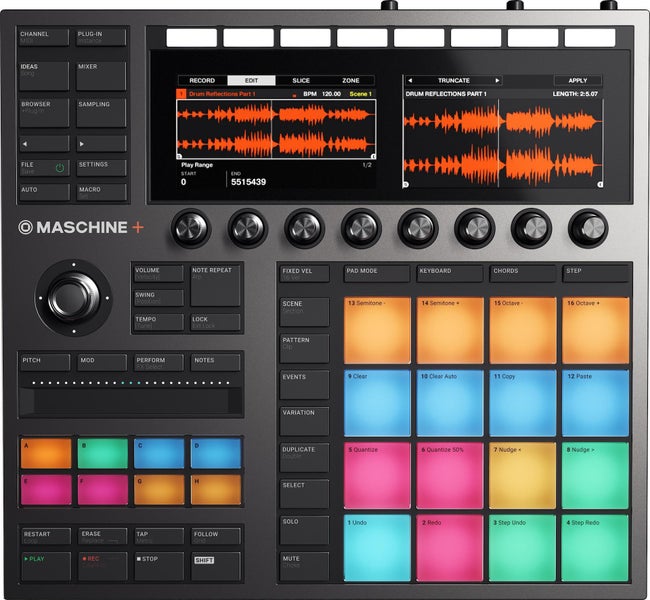 Native-Instruments-Maschine-Plus-Standalone-Production-and-Performance-Instrument