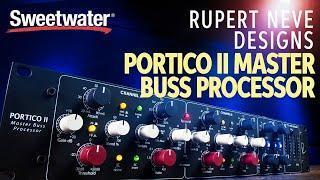 Rupert Neve Designs Portico II Master Buss Processor - Black