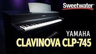 Yamaha Clavinova CLP-745 Digital Upright Piano with Bench