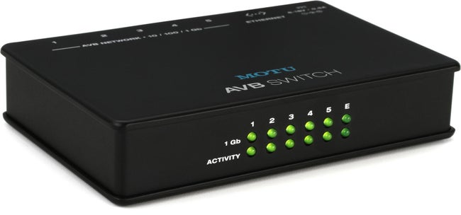 MOTU-AVB-Switch-5-Port-Audio-Video-Bridging-Switch