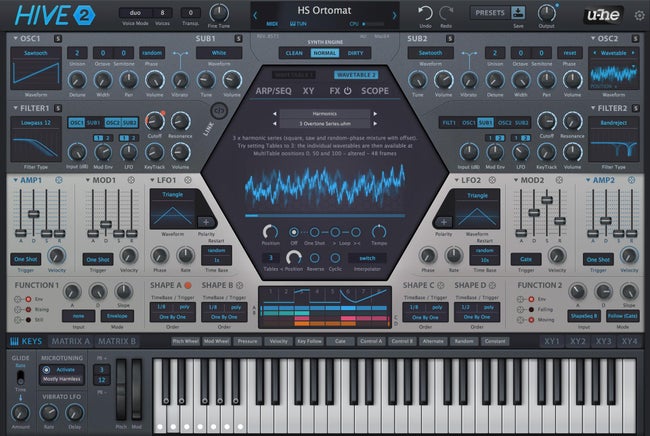 u-he-Hive-2-Synthesizer-Plug-in