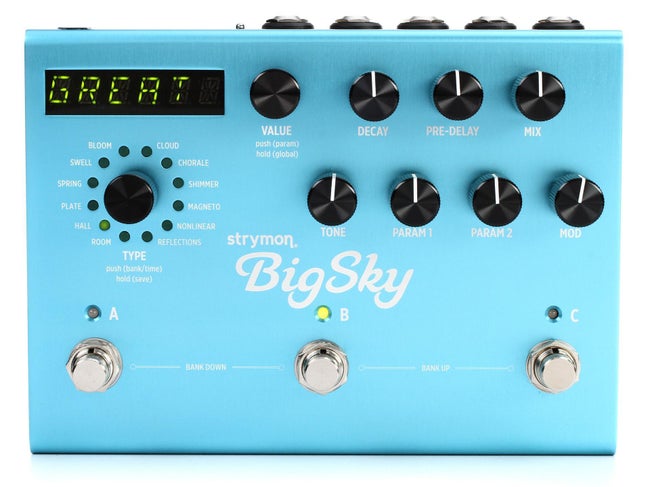 Strymon-BigSky-Multidimensional-Reverb-Pedal