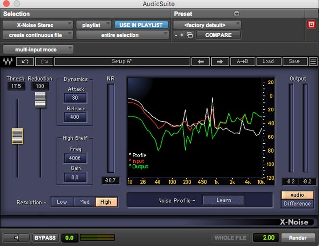 Waves-X-Noise-Noise-Removal-Plug-in-Example
