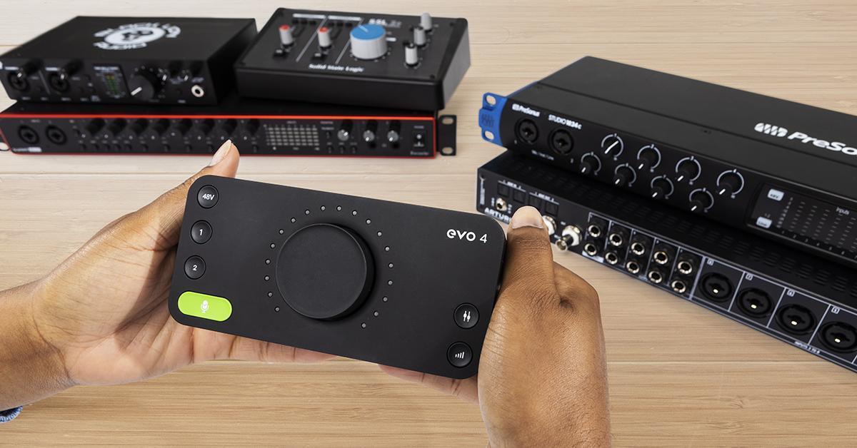 MOTU M2 2x2 USB-C Audio Interface | Sweetwater MOTU M2 2x2 USB-C Audio Interface | Sweetwater