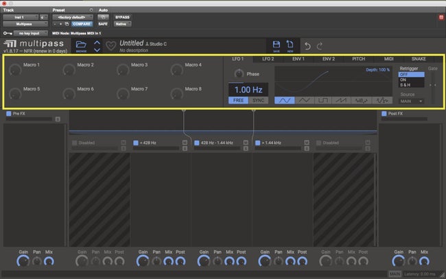 Multipass-Modulation-section