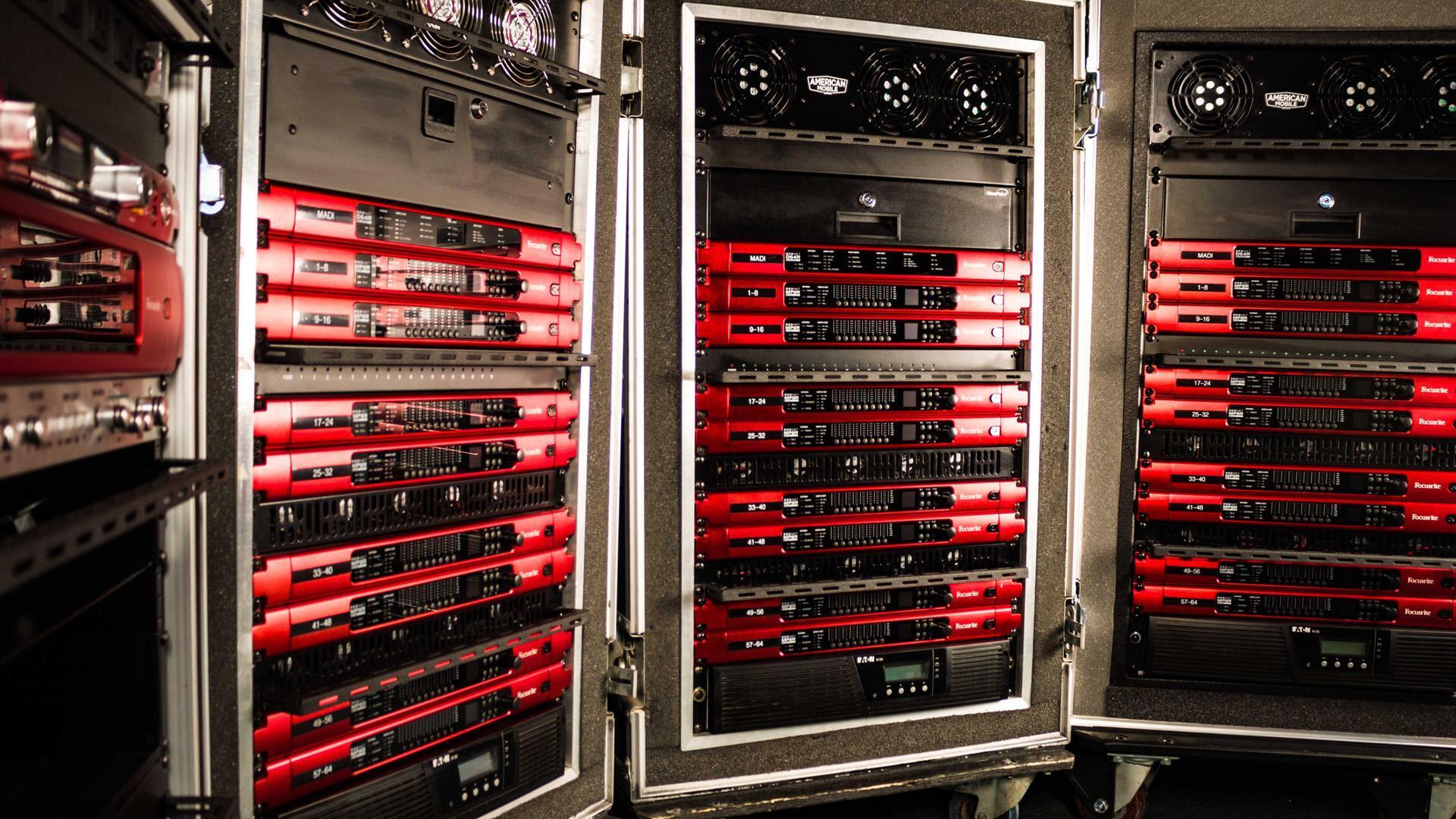Broadcaster Rig Inside the Mobile Rig of Coachella and Lollapalooza's Broadcast Mix ...