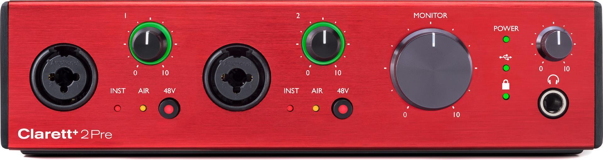 First Look: Focusrite Clarett+ USB Audio Interfaces - InSync