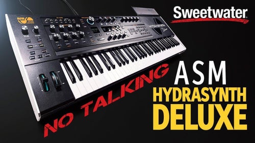 ASM Hydrasynth Deluxe — 16-voice Synth Demo | Sounds Only