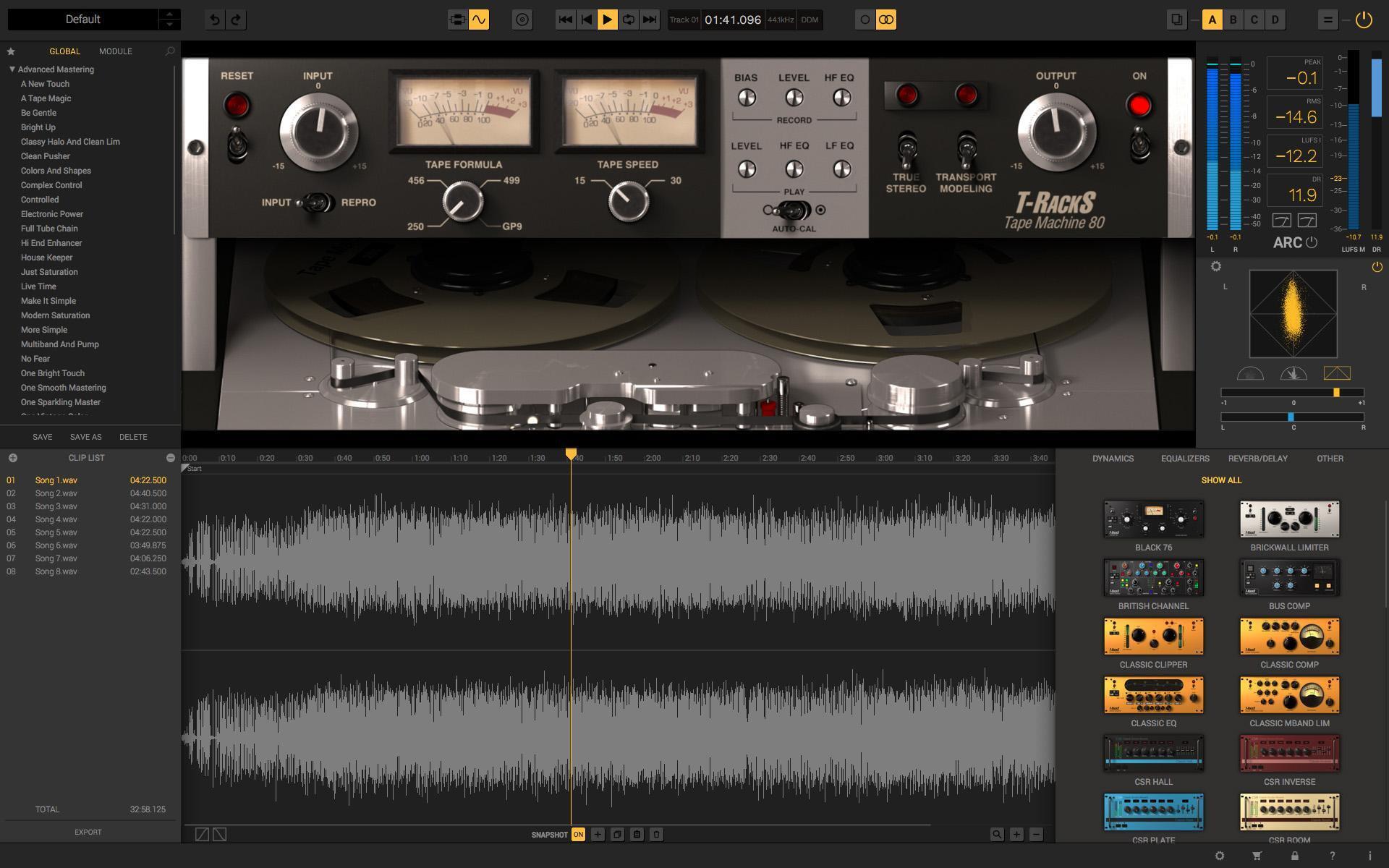 IK Multimedia T-RackS Tape Machines 80