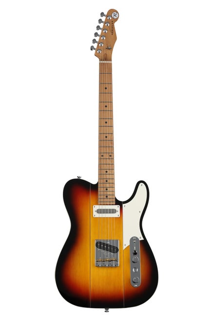 Reverend-Greg-Koch-Signature-Gristlemaster-Solidbody-Electric-Guitar-3-tone-Burst