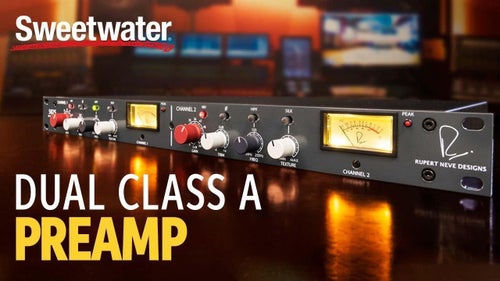 Rupert Neve Designs 5025 “Dual Shelford” 2-channel Mic Preamp Demo