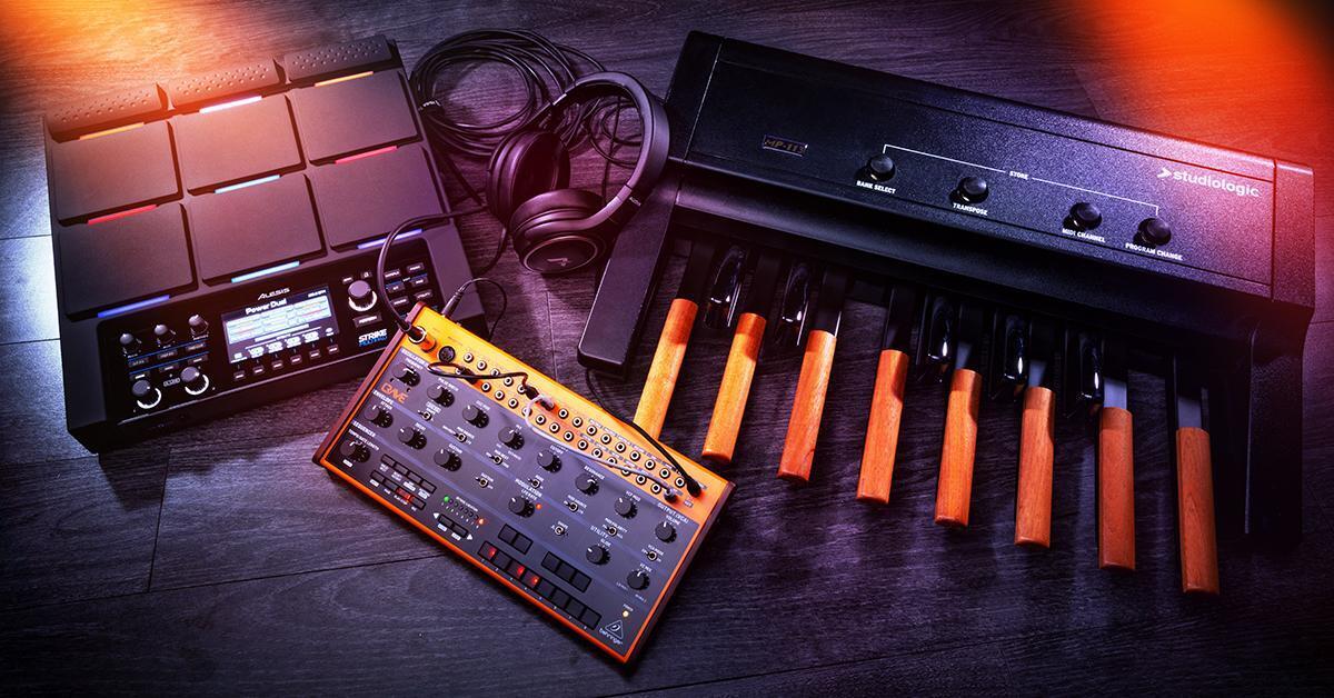 Hammond XPK-130G 13-note MIDI Sound Pedalboard | Sweetwater