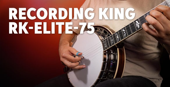 Recording King Elite Flying Eagle Banjo | Sweetwater