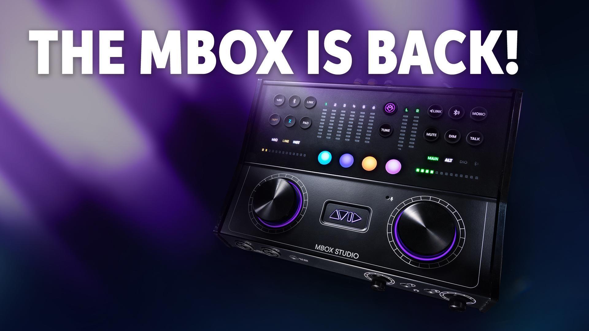 DTM・DAW AVID MBOX STUDIO (9935-73264-00) Avid MBOX Studio USB Audio Interface | zZounds