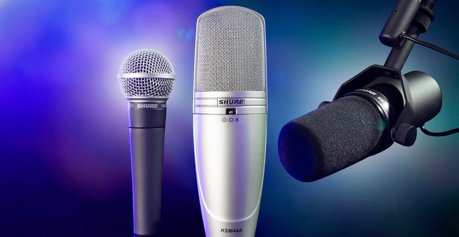 Shure Vocal Microphones for Stage and Studio: Which Is the Best for You? -  InSync