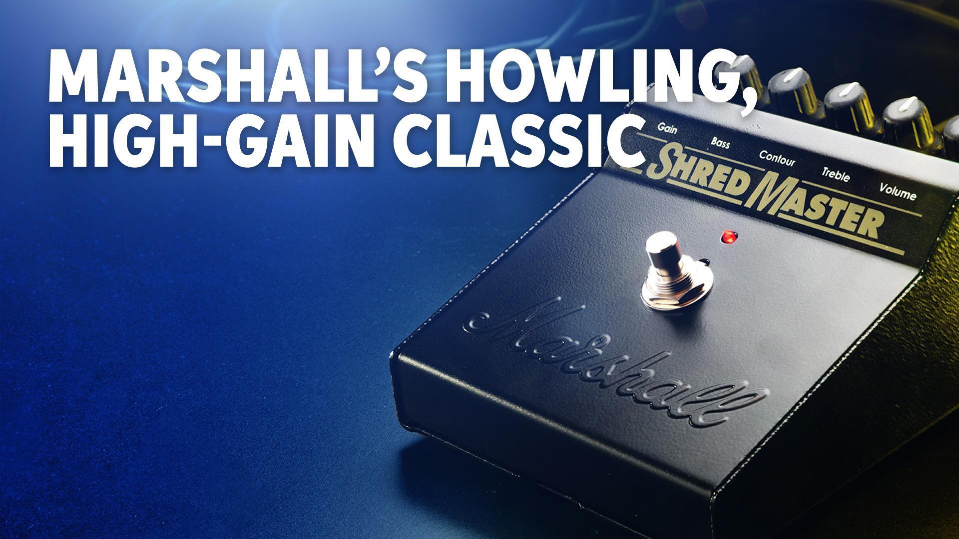 Marshall ShredMaster Overdrive/Distortion Pedal | Sweetwater