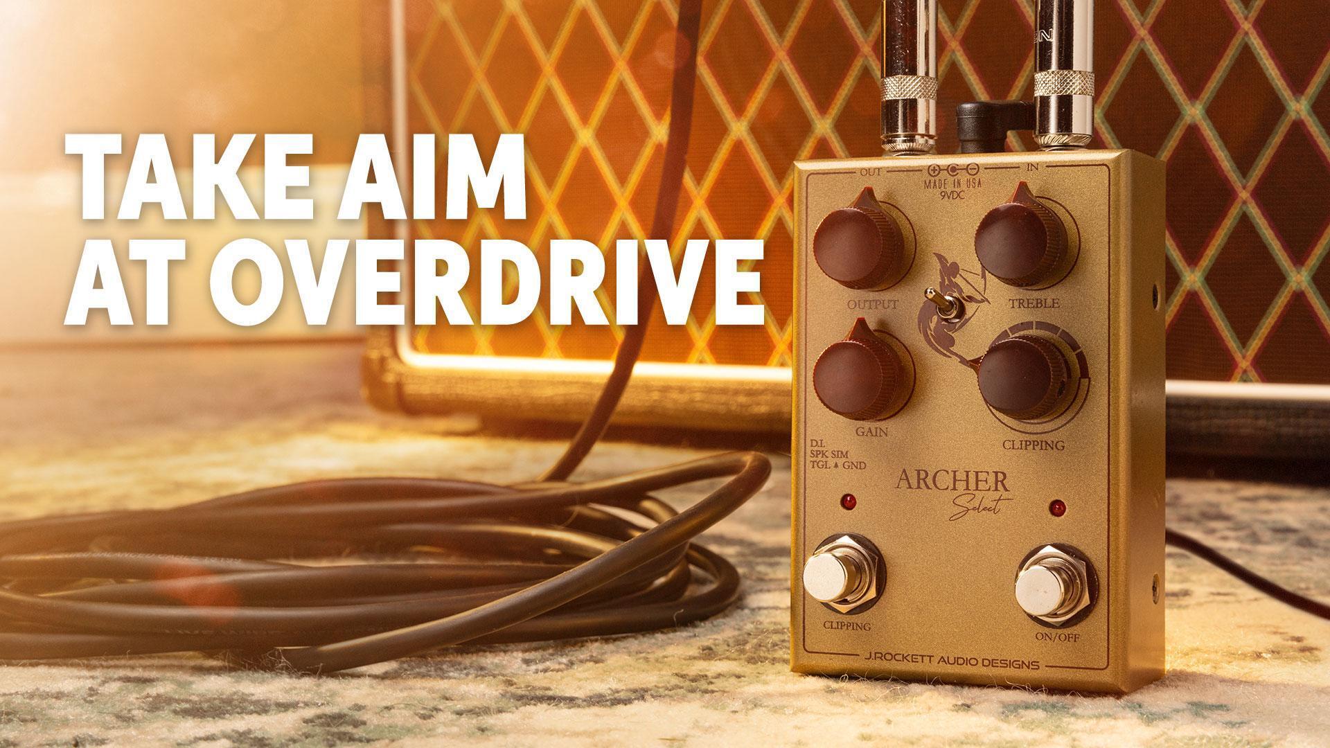 J. Rockett Audio Designs Archer Select Boost/Overdrive Pedal