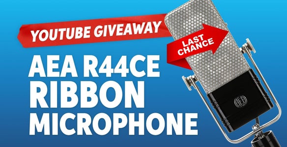 AEA R44CE Ribbon Microphone | Sweetwater