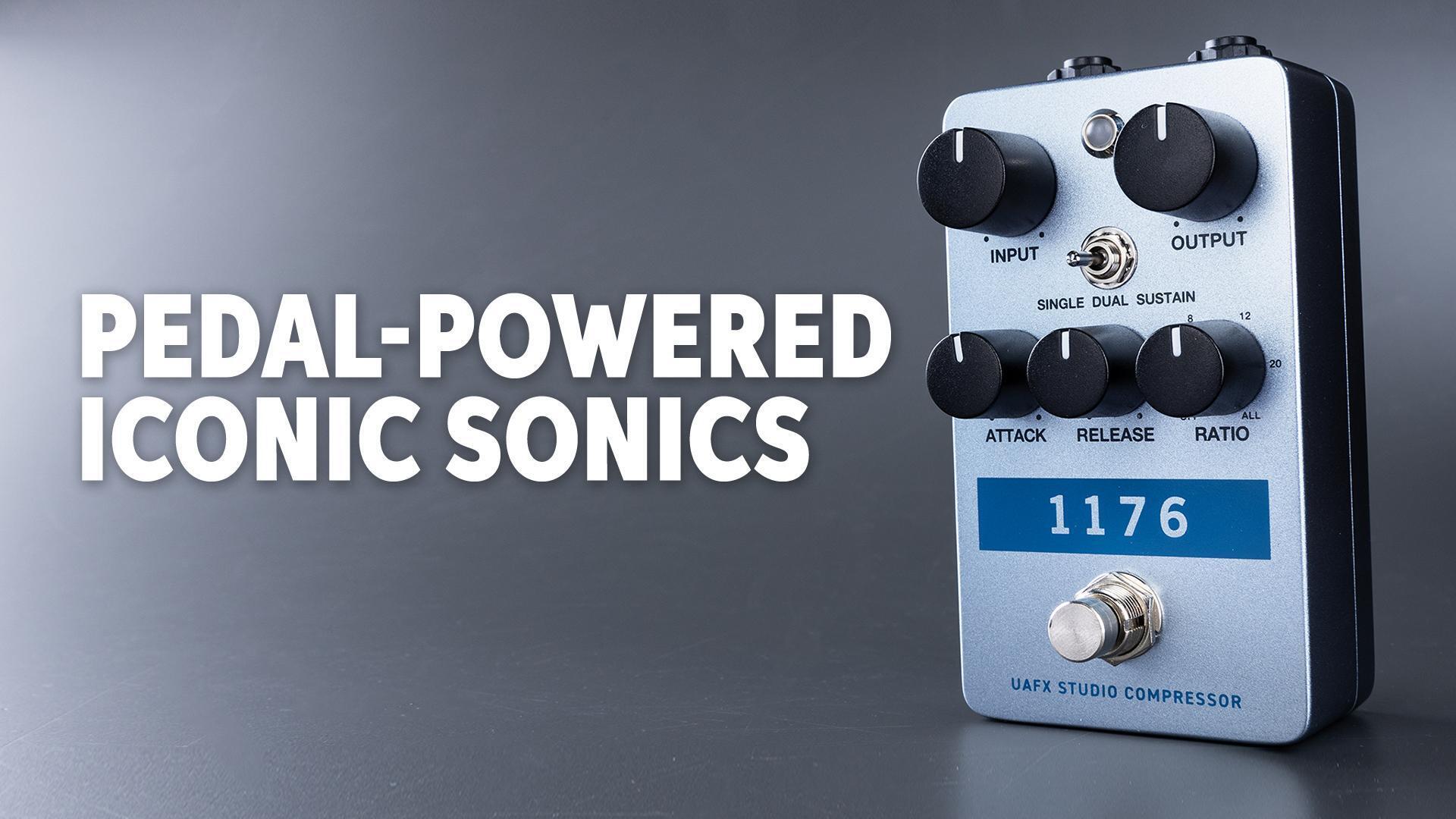 Universal Audio UAFX 1176 Studio Compressor Pedal | Sweetwater