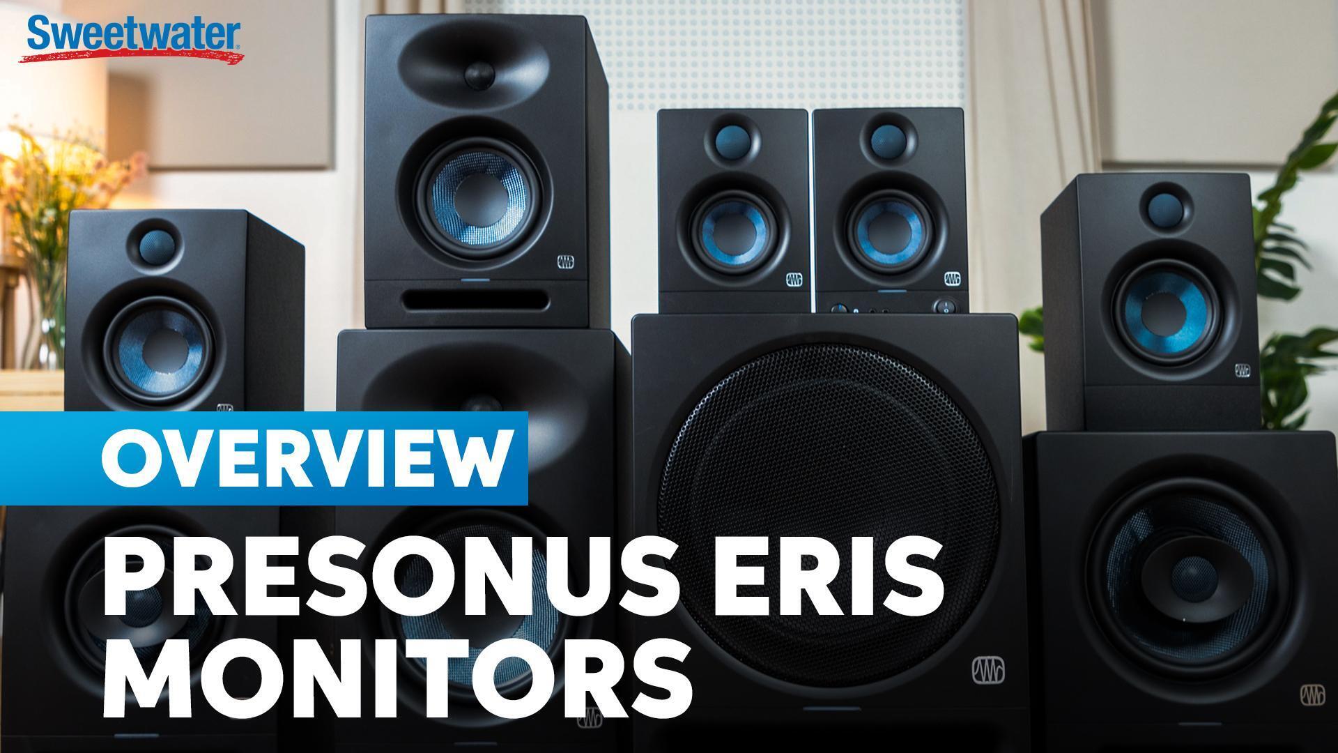 PreSonus Eris 3.5 3.5-inch Powered Studio Monitors - 2nd
